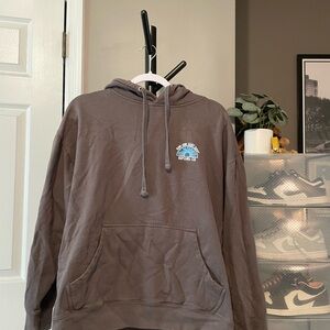 Men's Brown RON JON x RIP CURL Hoodie